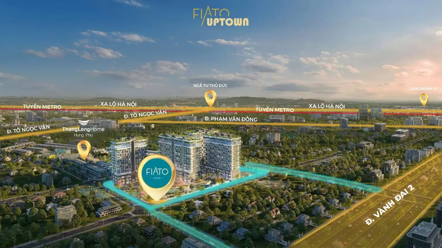 Căn hộ cao cấp TP Thủ Đức Fiato Uptown