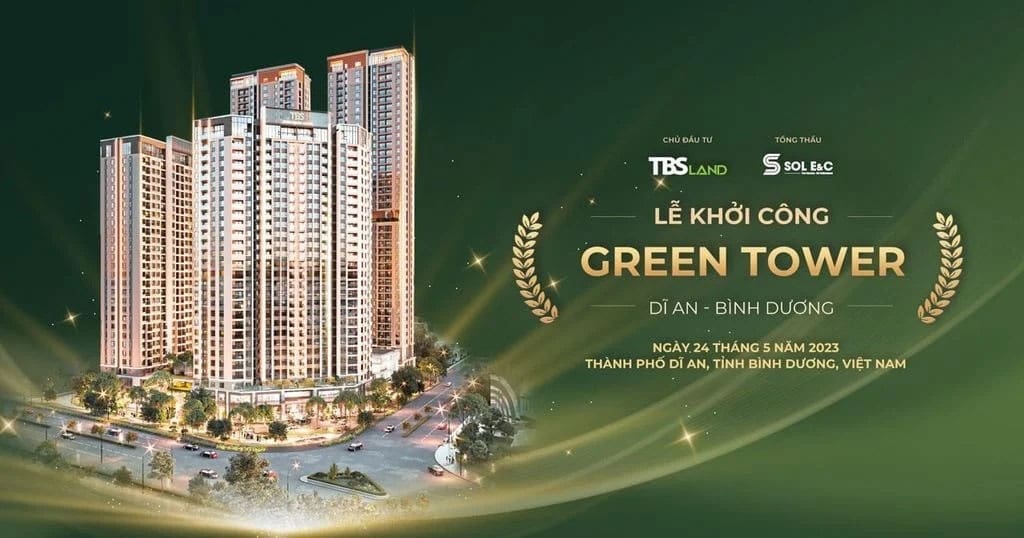 Dự án Green Tower - TBS Land