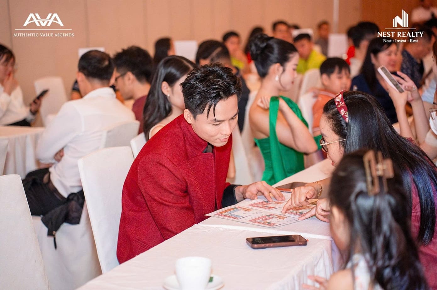 Á Vương Manhunt International 2025 - Vũ Linh tại sự kiện Giới thiệu dự án