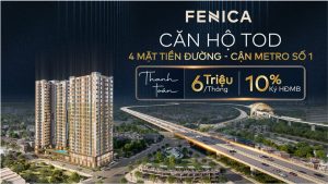 Fenica là dự án căn hộ TOD do DTSG phân phối, sở hữu vị trí 4 mặt tiền đường, liền kề Metro số 1 cùng chính sách thanh toán linh hoạt.