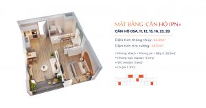 Không gian căn hộ mẫu Serena Riverside phù hợp nhu cầu ở thực và cho thuê
