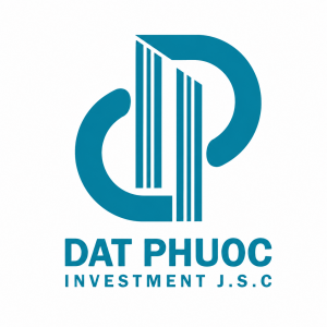 Logo công ty Cổ phần Đầu tư Đạt Phước hoặc Logo DAT PHUOC INVESTMENT J.S.C