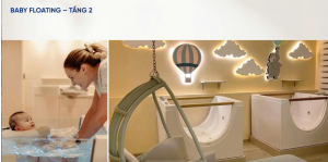 Khám phá khu vực Baby Floating tại Monrei với không gian an toàn, hiện đại, hỗ trợ bé vận động dưới nước, thư giãn