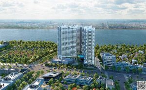 Phối cảnh tổng thể dự án The Rivana Bình Dương