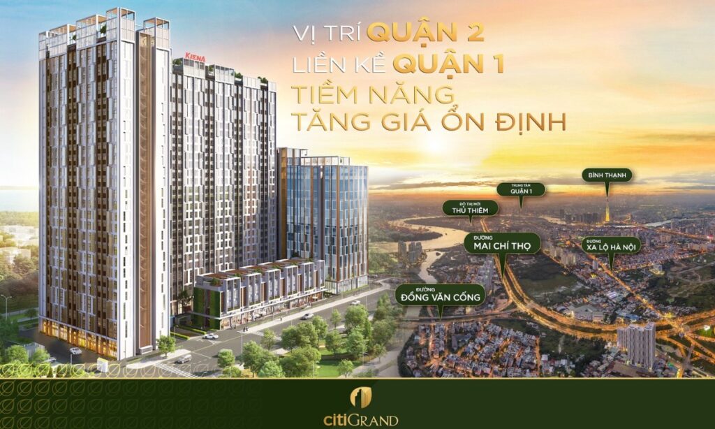 Vị trí tiềm năng dễ dàng tiếp cận các cung đường trọng điểm để đến với trung tâm tâm thành phố