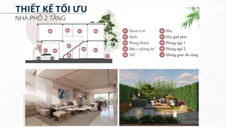 Cát Tường J-Home: Nhà phố đẳng cấp phong cách Nhật Bản