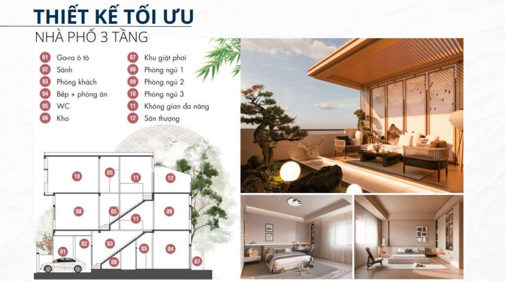 Cát Tường J-Home: Nhà phố đẳng cấp phong cách Nhật Bản