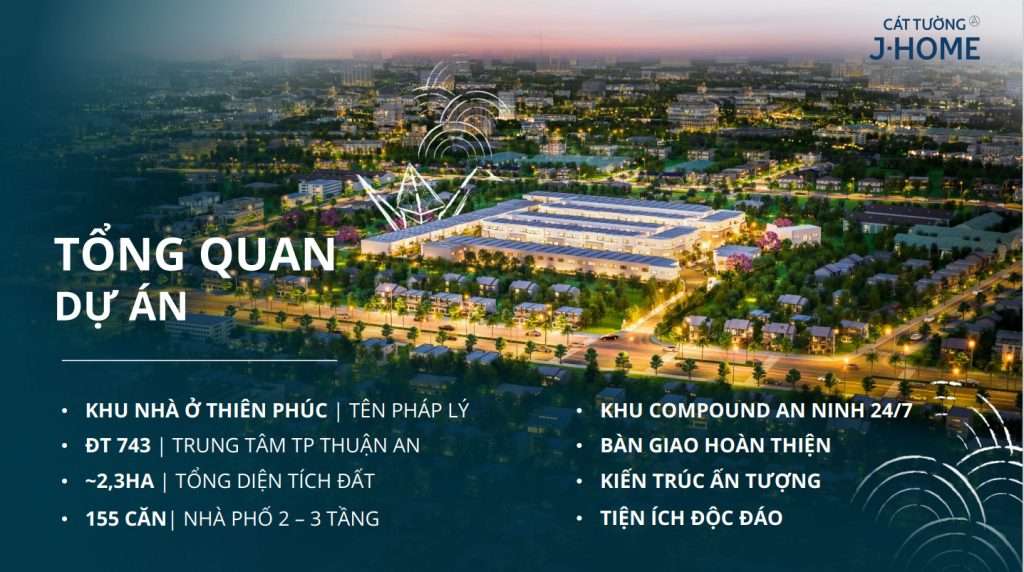 Cát Tường J-Home: Nhà phố đẳng cấp phong cách Nhật Bản