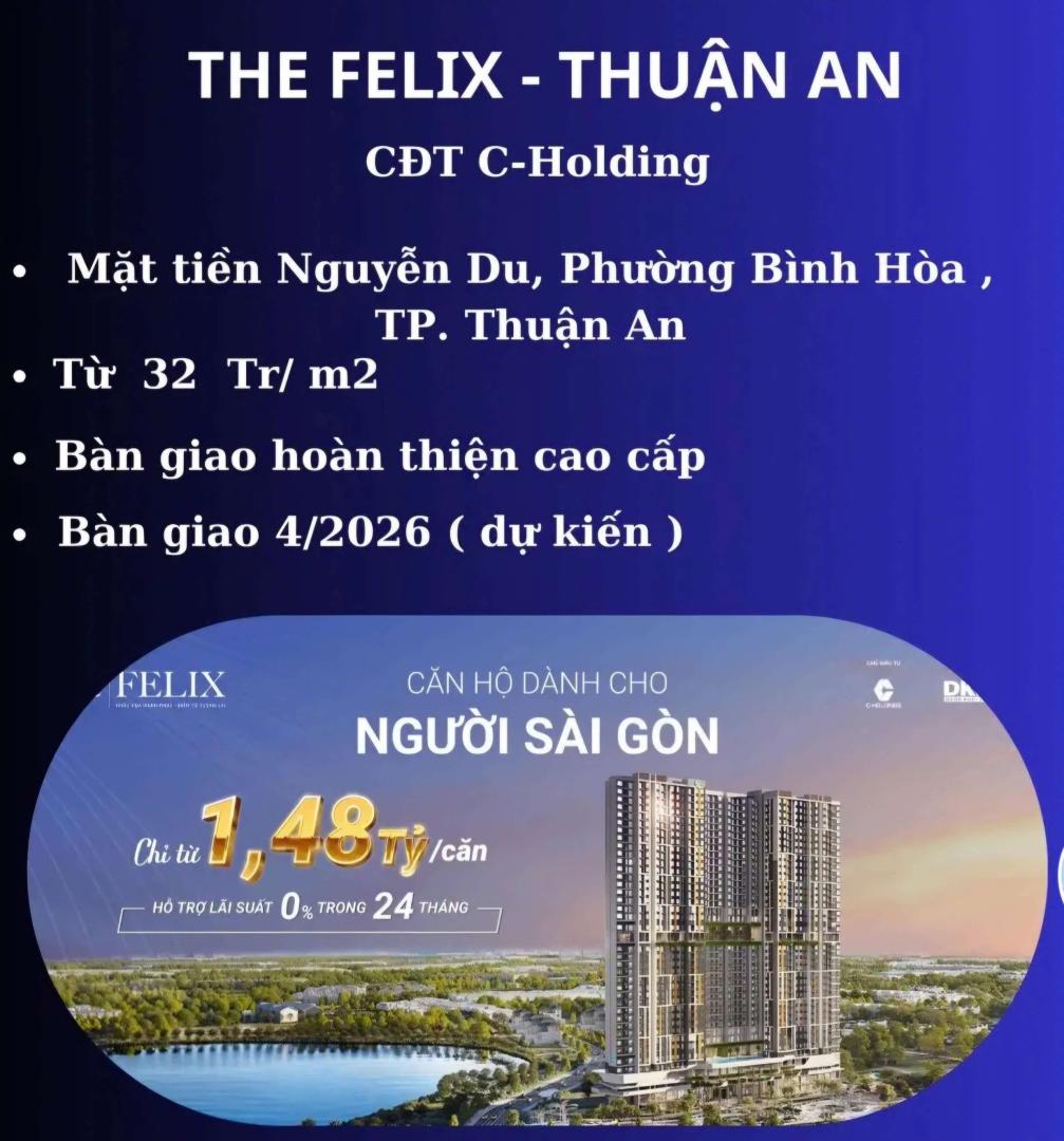 Tổng hợp giá chung cư Bình Dương mới nhất