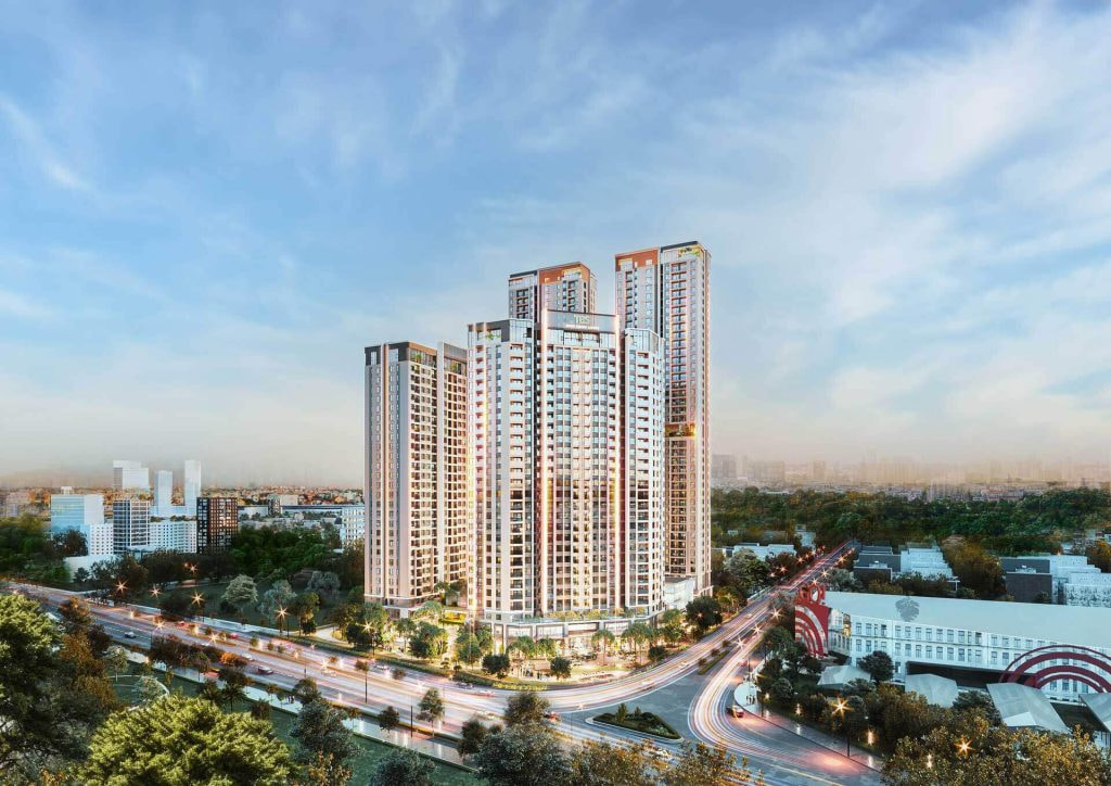Phối cảnh dự án A&K Tower