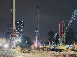 Tiến độ xây dựng dự án Happy One Mori