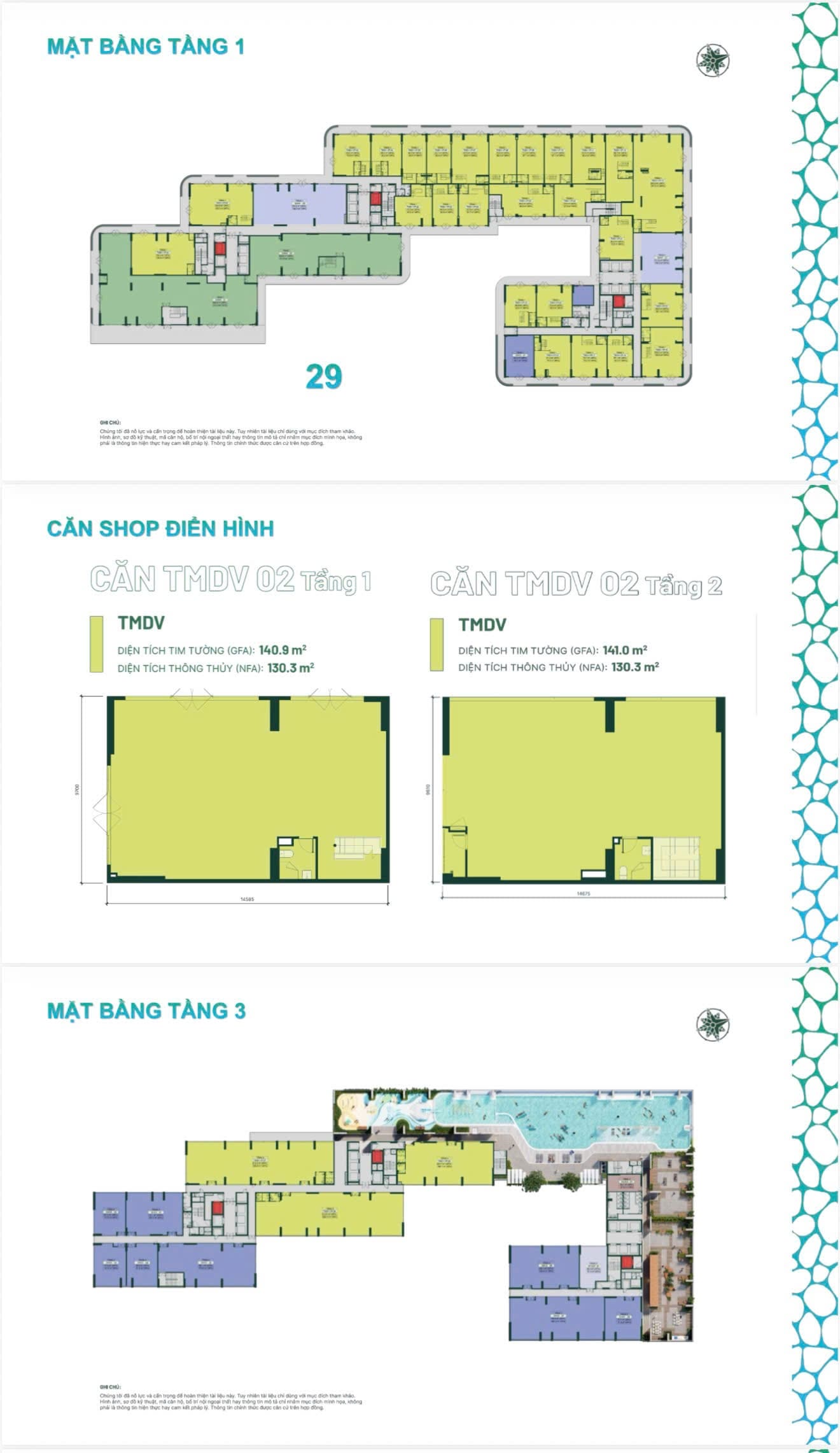 Thiết kế mặt bằng tầng dự án Happy One Mori
