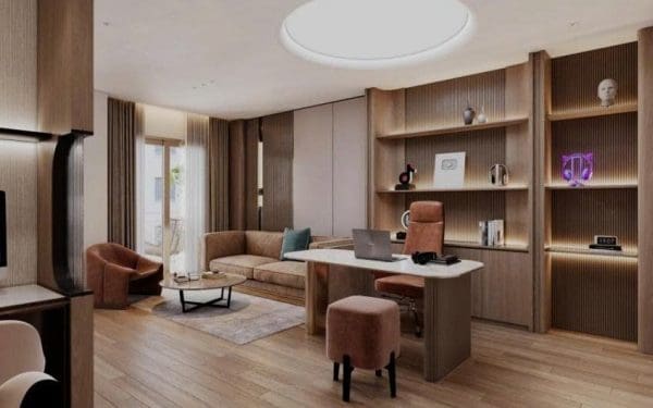 căn hộ mẫu Happi One Mori