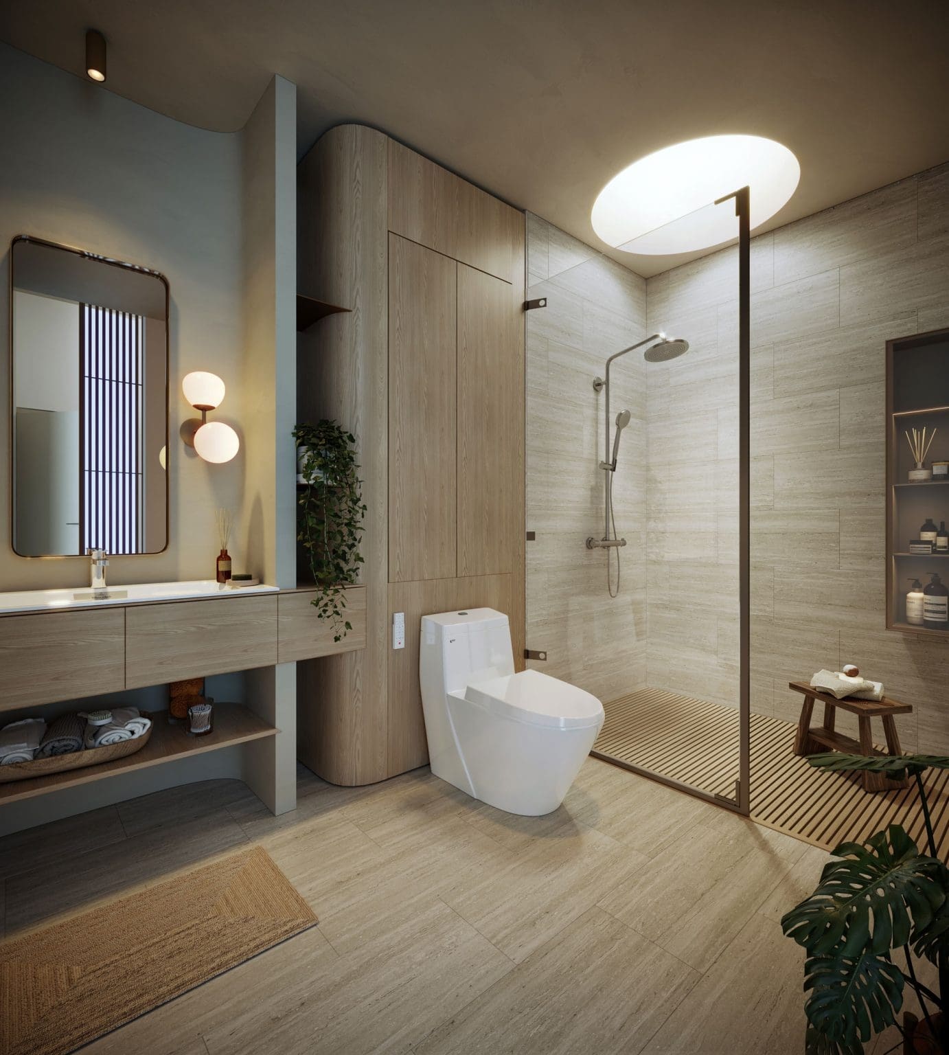 Phòng WC mẫu Setia Edenia