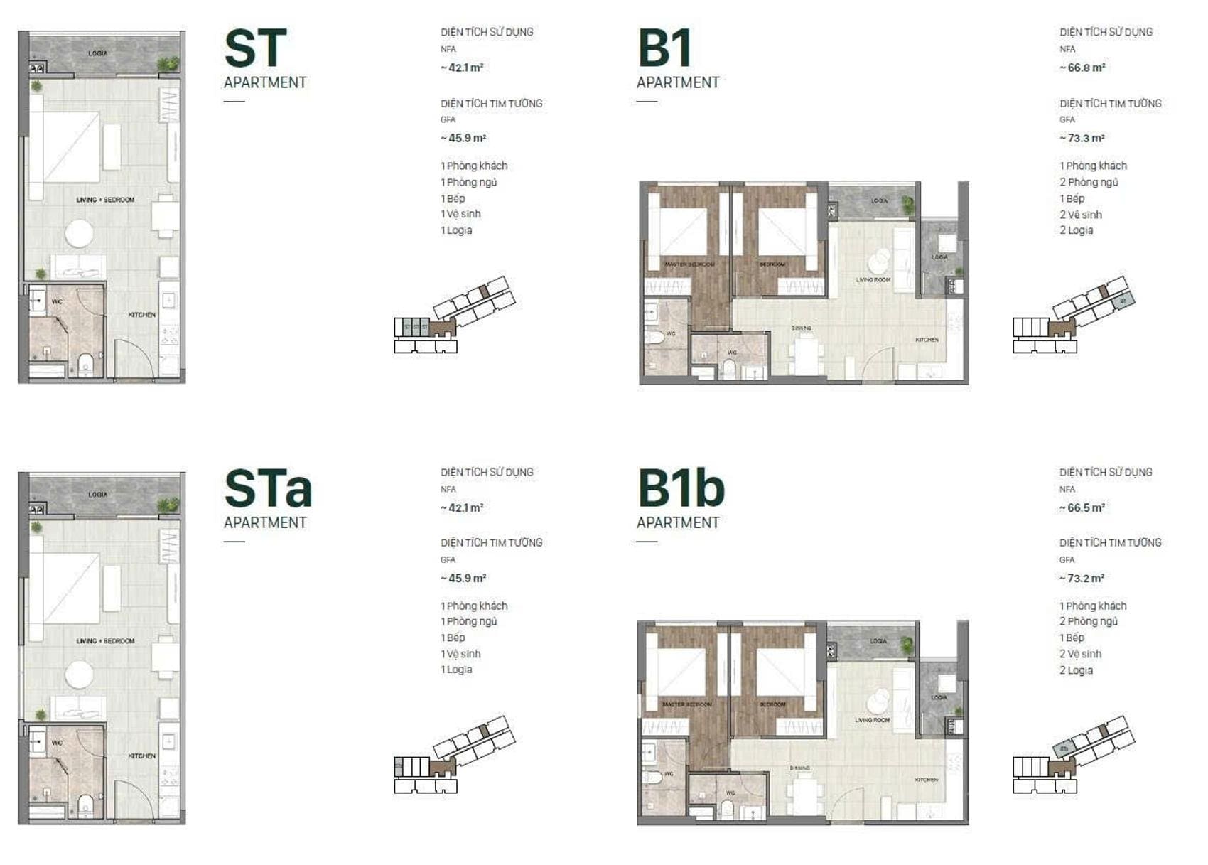 Mặt bằng căn hộ Setia Edenia