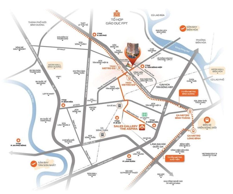 Vị trí dự án Setia Edenia