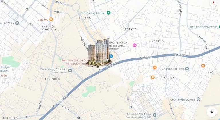 Vị trí dự án Green Skyline