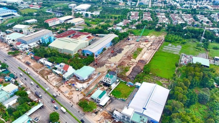 Tiến độ thi công