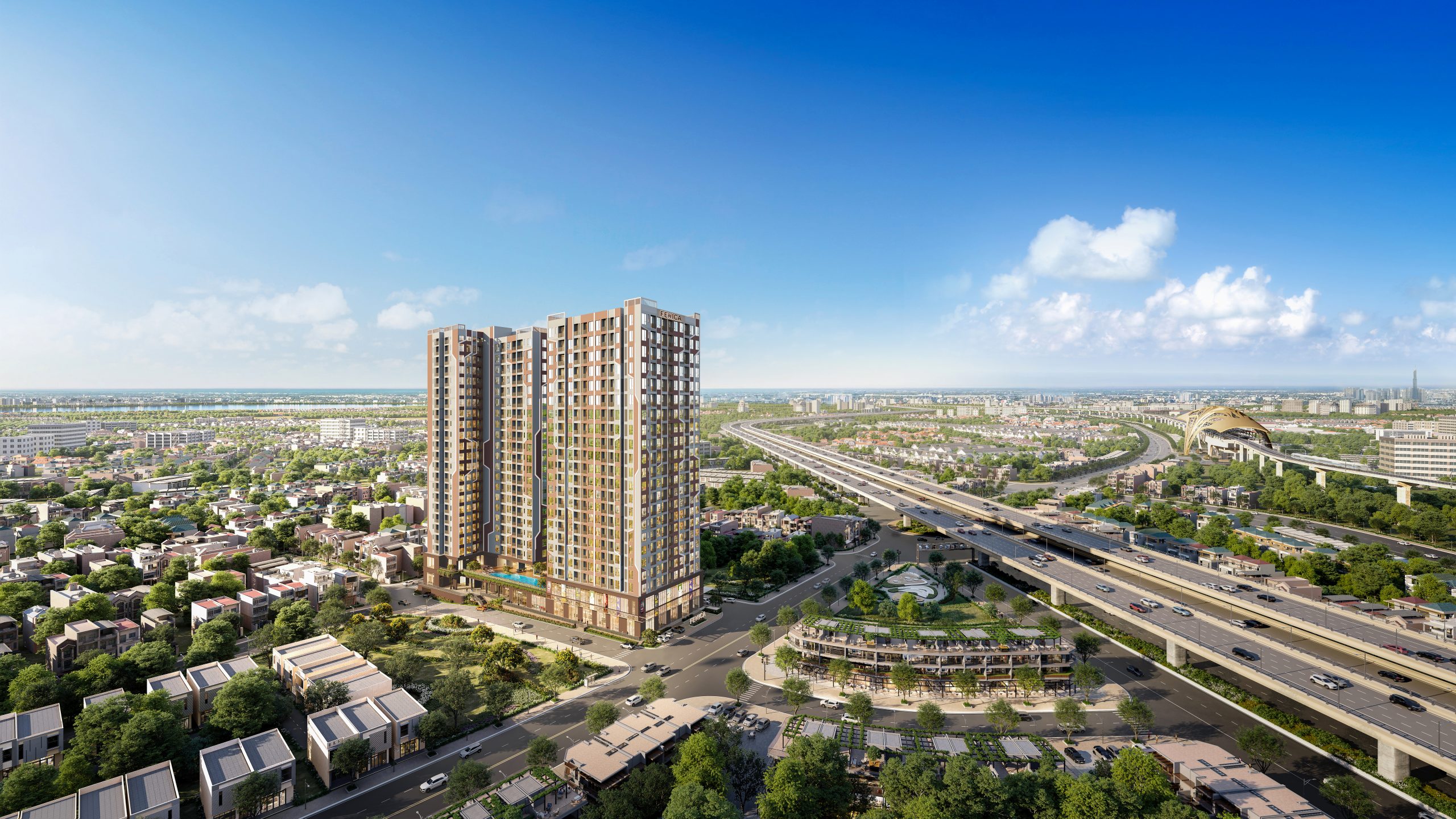 Fenica do DTSG phân phối sở hữu vị trí đắc địa với 4 mặt tiền đường, liền kề Metro số 1.