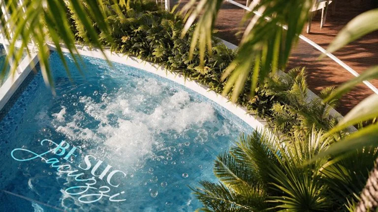 Phối cảnh tiện ích bể sục dự án Serena Riverside