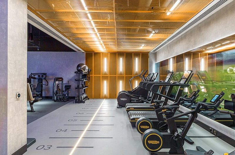 Phối cảnh phòng tập Gym hiện đại nội khu dự án Serena Riverside